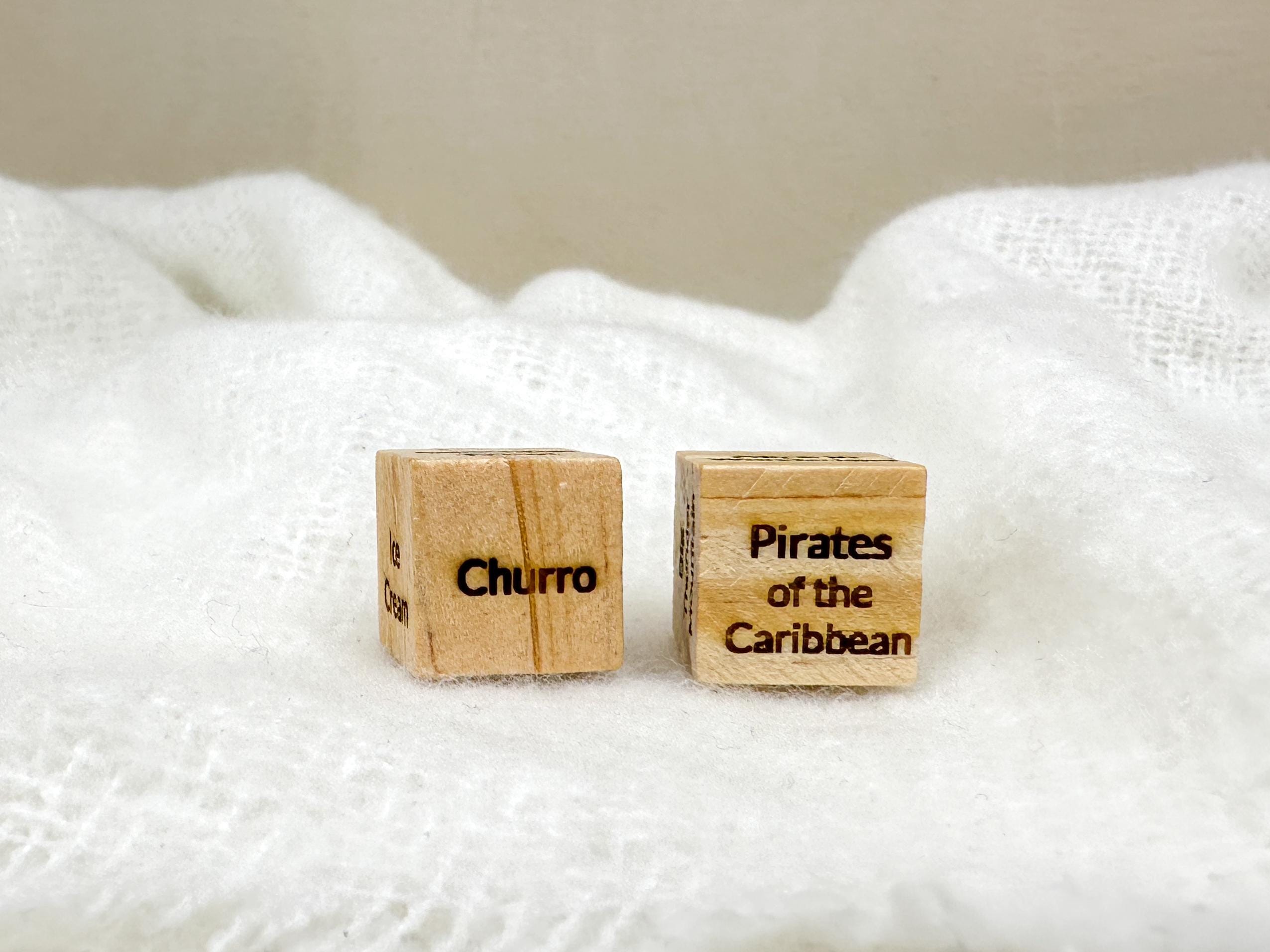 Park Pair Dice Set for Disney Park Trips | Game to Add Surprise for Disneyland Vacations