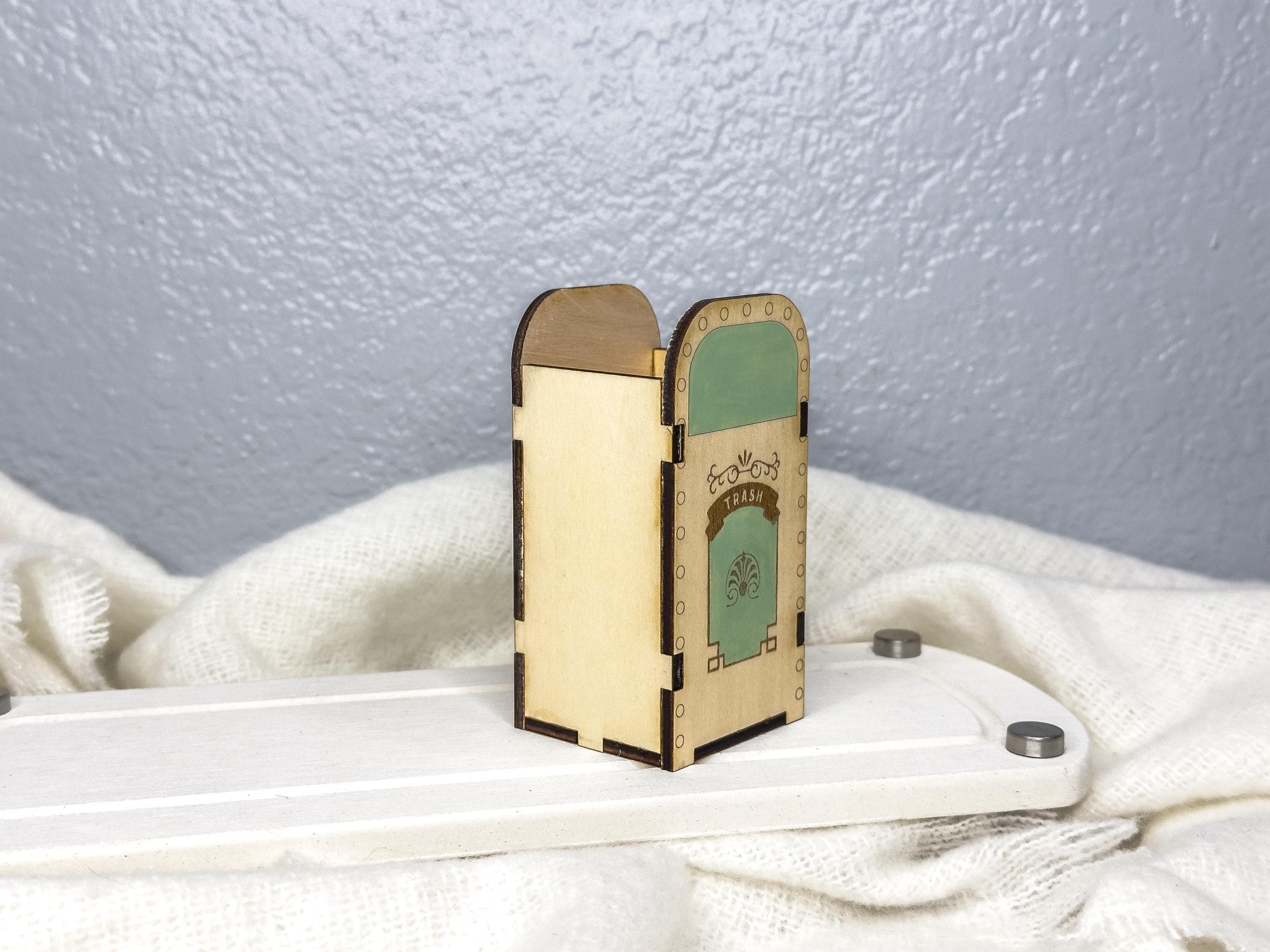 Park Inspired Trash Can Miniatures | Choose Fantasy or Main Street Trash Can, Unique Gift for Disney Fans