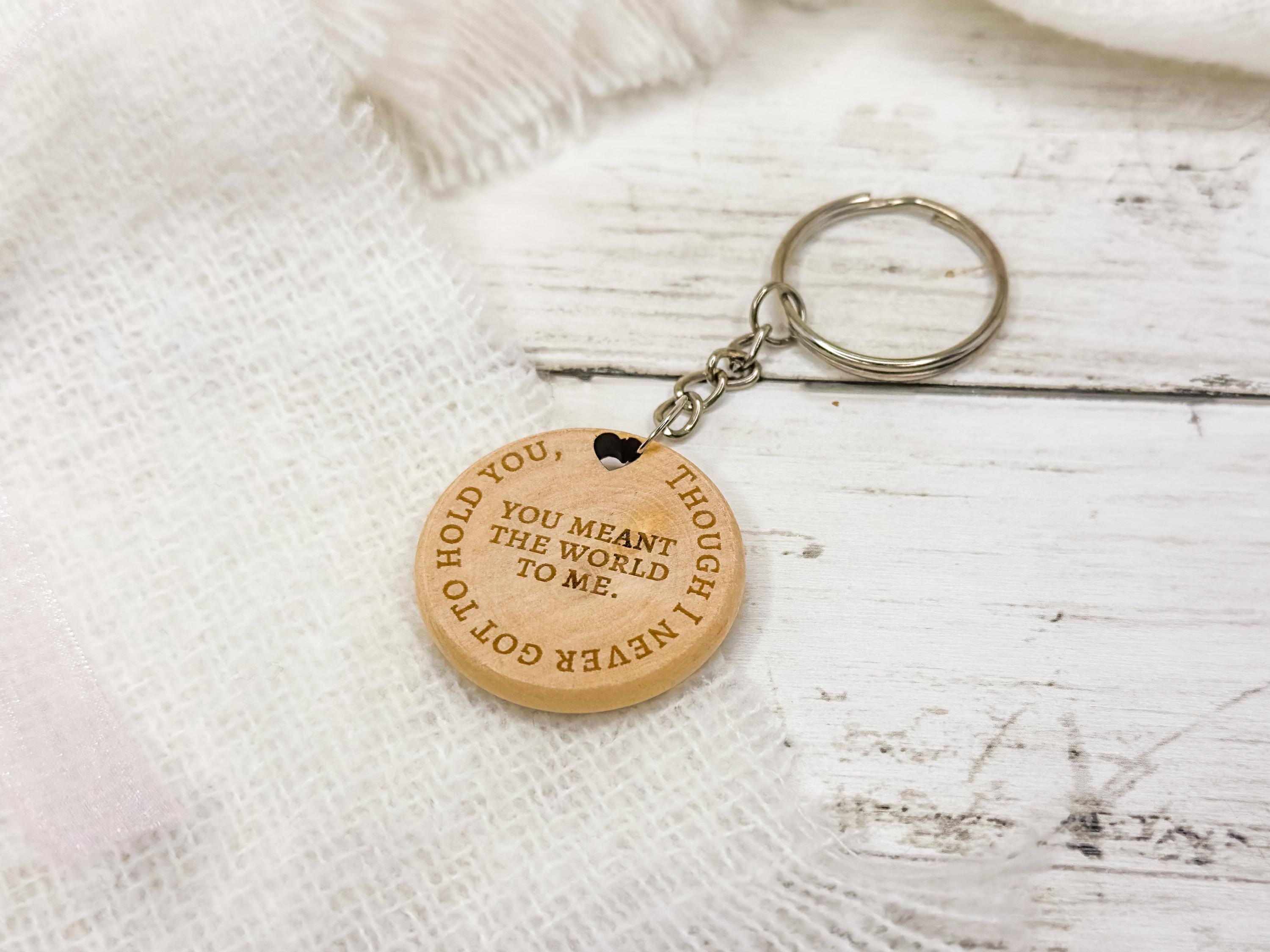 Miscarriage Gift Keychain for Remembrance of Pregnancy Loss | Personalize with Date