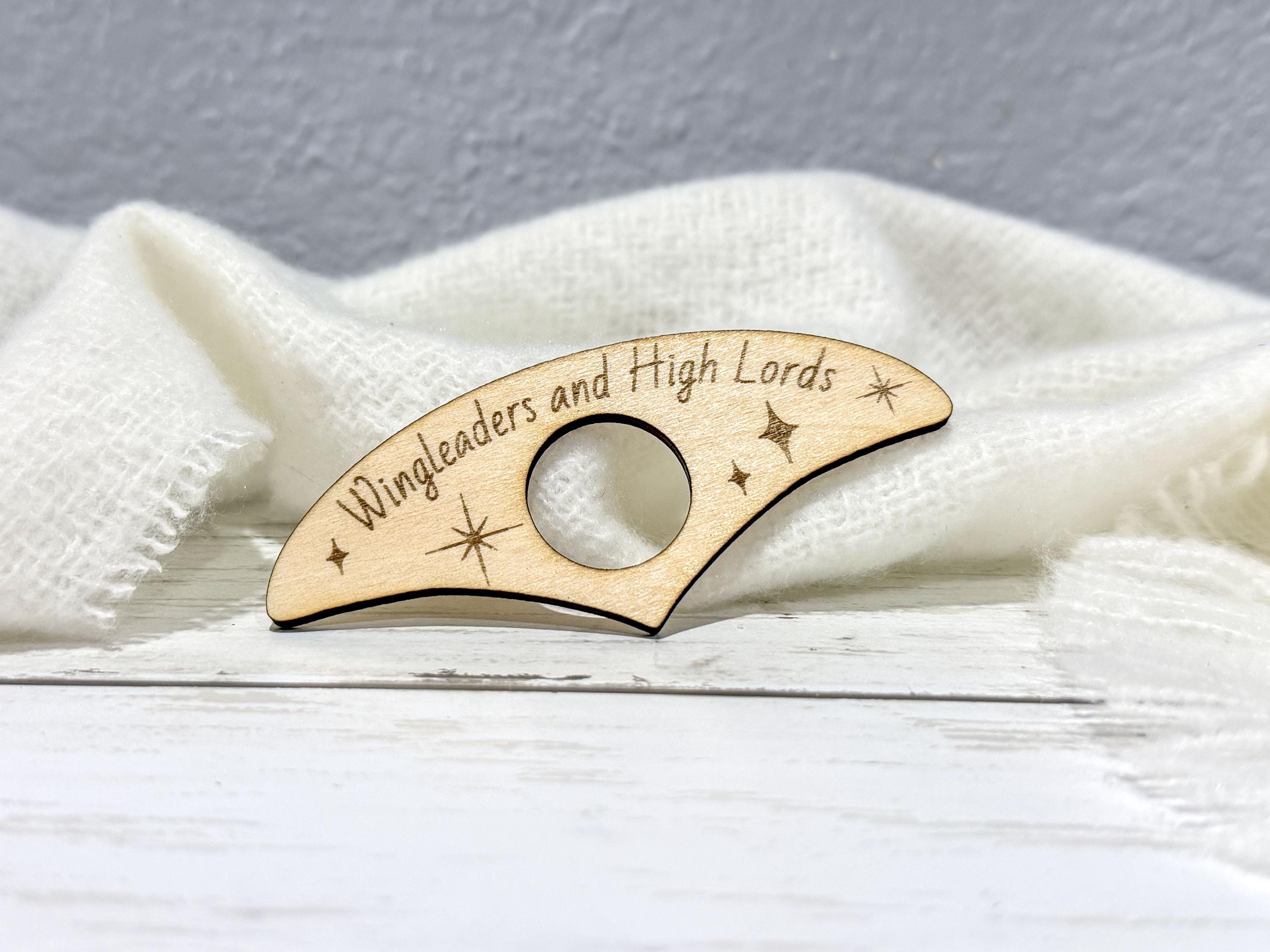 Wooden Book Page Holder Thumb Grip for Reading | Romantasy Gift and Book Lover Accessory