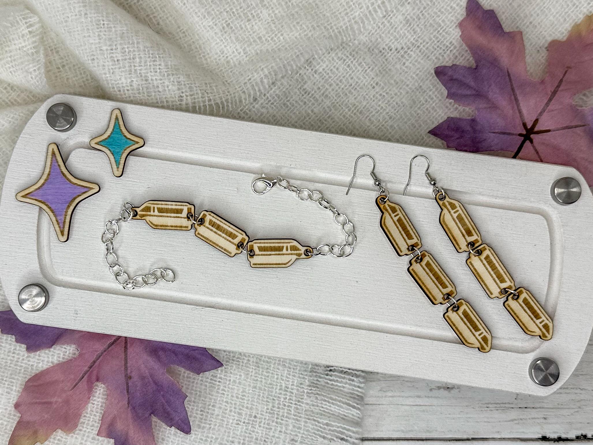 Monorail Earrings | Jewelry Inspired by Disney Park and Gift for Disney Fans